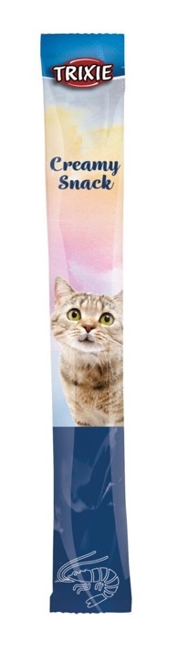 Creamy snack tuńczyk i krewetki, przysmak, dla kota, 5 x 14 g