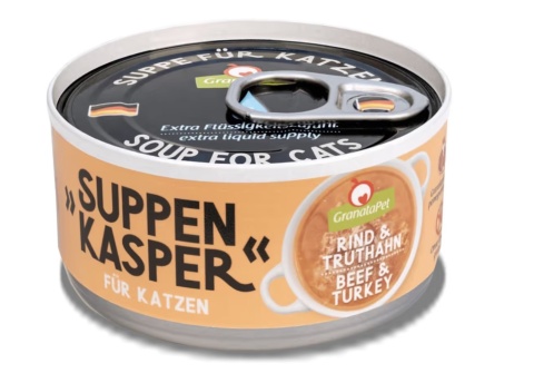 GranataPet Suppenkasper Beef & Turkey - zupa dla kota, wołowina i indyk