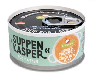 GranataPet Suppenkasper Chicken & Tuna - zupa dla kota, kurczak i tuńczyk