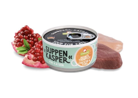 GranataPet Suppenkasper Chicken & Tuna - zupa dla kota, kurczak i tuńczyk