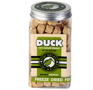 Kiwi Walker Snacks Duck 80g - 100% kaczka, liofilizowane, naturalne przysmaki dla psa i kota