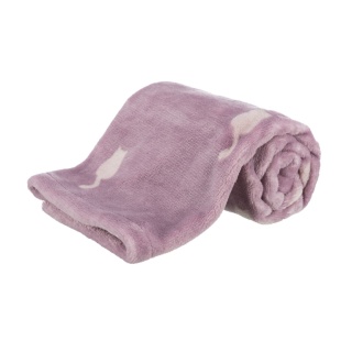 Koc dla psa/kota jagodowy 70x50 cm