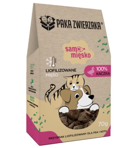 Przysmak liofilizowany Samo Mięsko KACZKA 70g