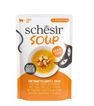 Soup schesir dla kotów, zupa tuńczyk z dynią 40 g