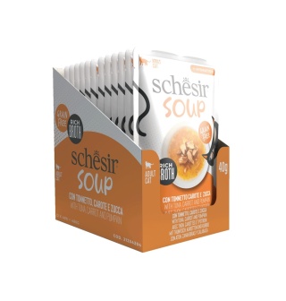 Soup schesir dla kotów, zupa tuńczyk z dynią 40 g