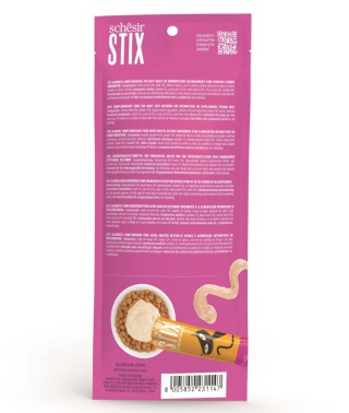 Stix kremowy przysmak dla kota o smaku kurczaka 6x15 g, saszetka