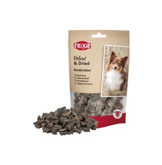 Wątróbka wołowa suszona, przysmak dla psa 80g