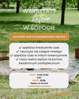 Warsztaty z robienia maty węchowej dla Schroniska Sopotkowo